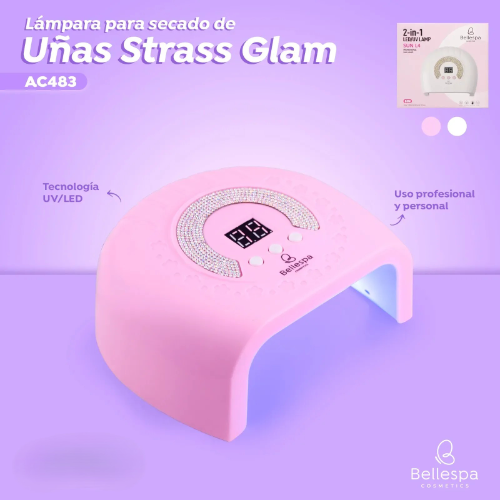 Bellespa Lampara De Uñas De 48 Wats Con Pedreria (AC-483)