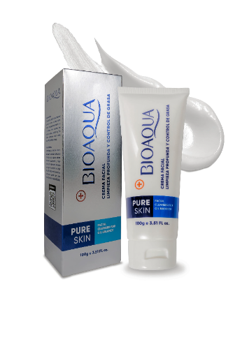 Bioaqua Pure Skin Jabon Limpiador Facial Acne x 1 Unidad