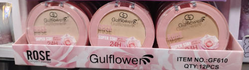 Aymet Gulflower Polvo Compacto Super Stay 24 H Rosas x 1 Unidad
