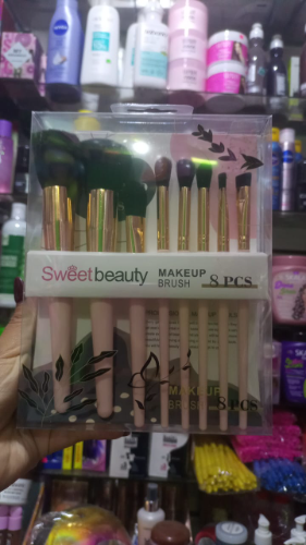 Atrevete Sweet Beauty Set De Brochas x 8 Piezas Makeup Brush SZ-4342