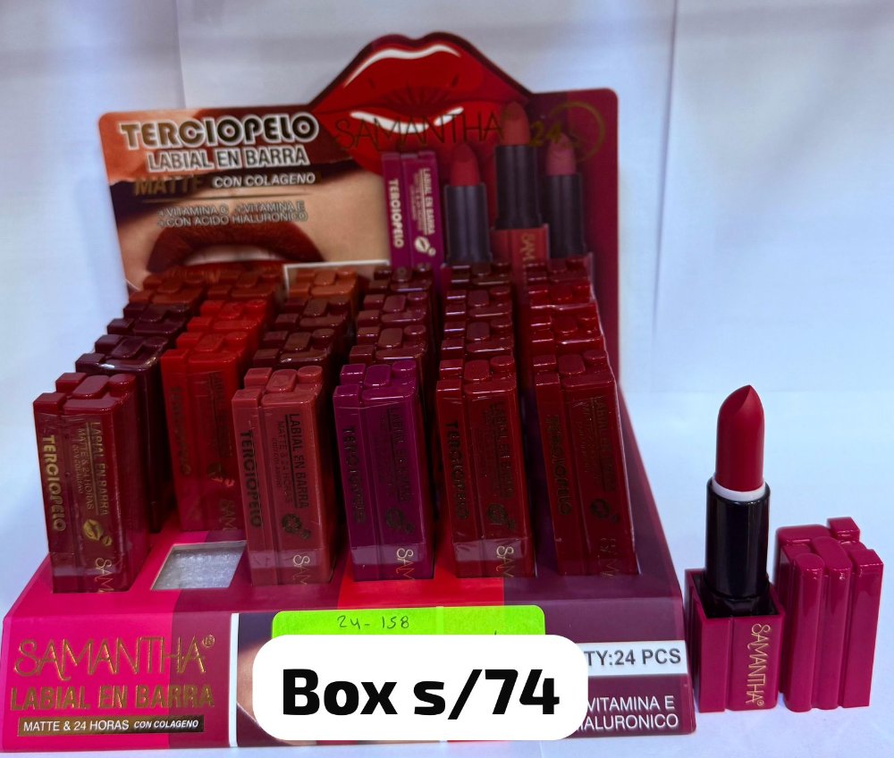 Atrevete Samantha Labial En Barra Matte 24 Horas Terciopelo x 1 Unidad