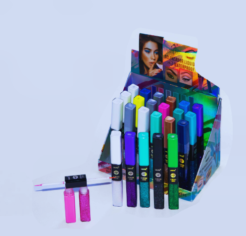 Atrevete Samantha Delineador Duo Liquido De Colores Matte Y Gliter x 1 Unidad