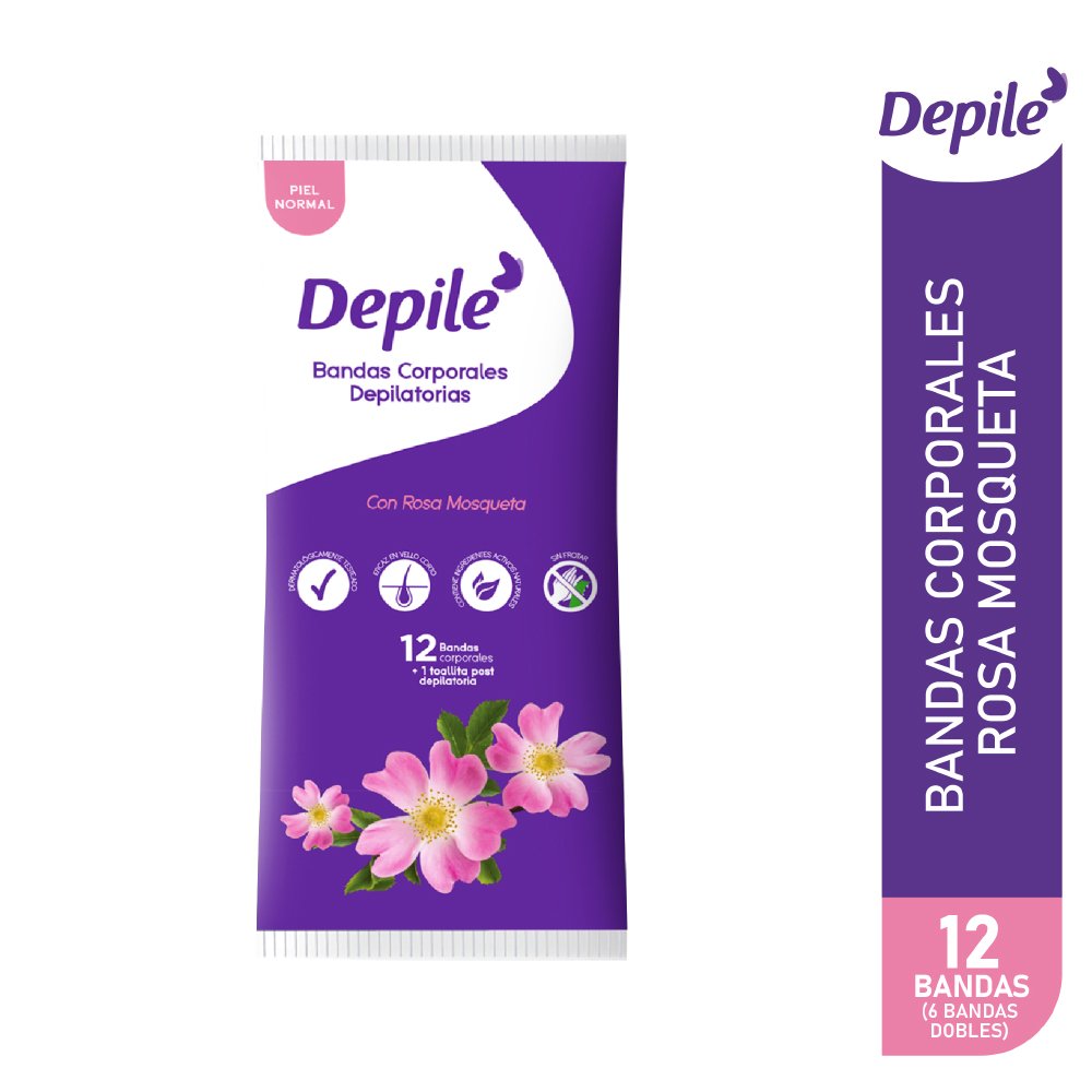 Alice Depile Bandas Depilatorias Corporales x 1 Unidad