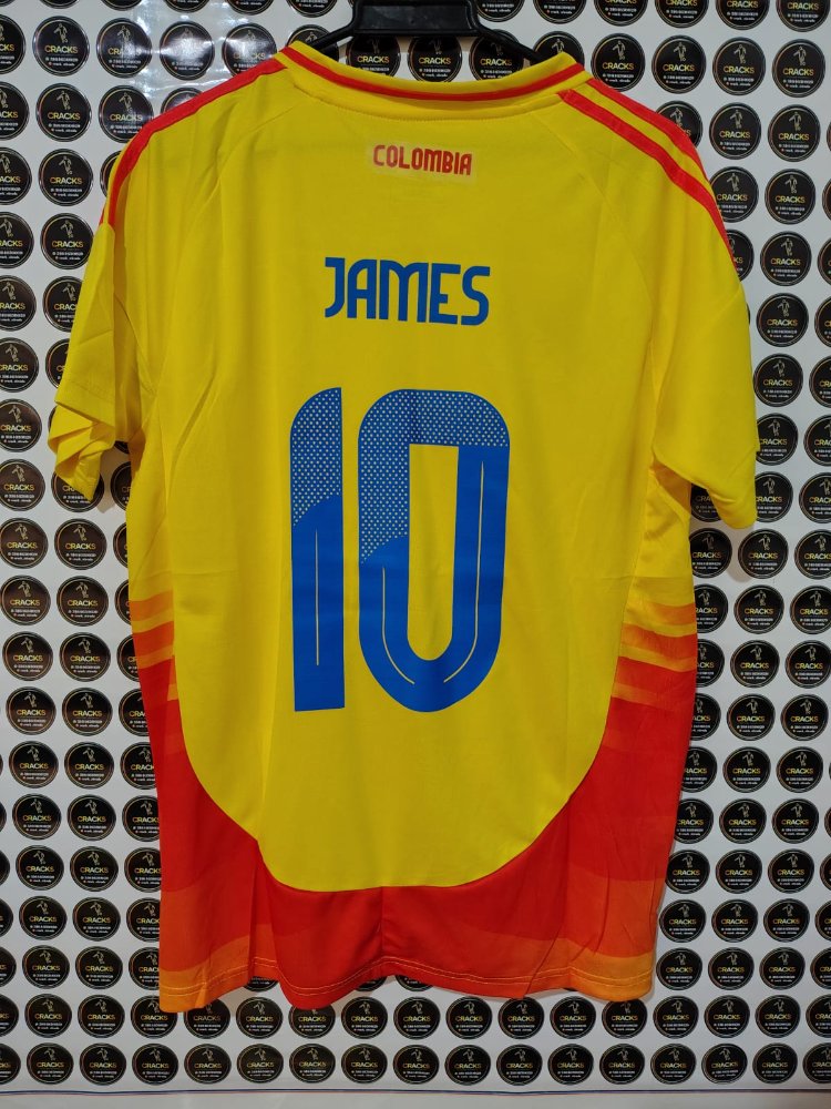 CAMISETA COLOMBIA TIPO FAN DAMA