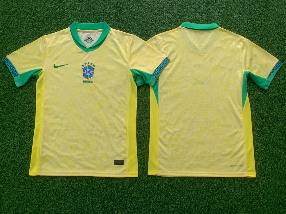 CAMISETA BRAZIL BORDADA