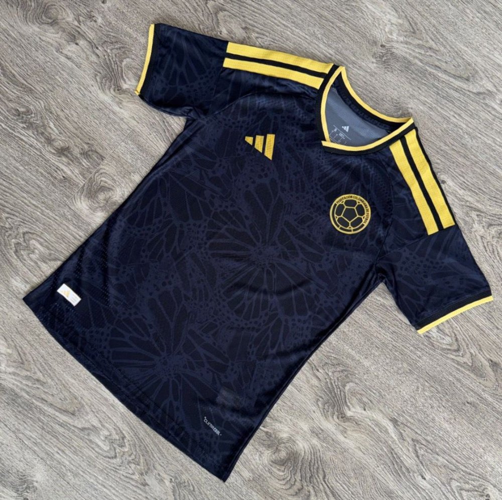 CAMISETA SELECCIÓN COLOMBIA MUNDIAL NEGRA