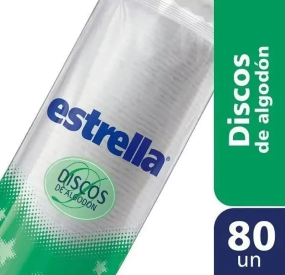 Discos desmaquillantes estrella
