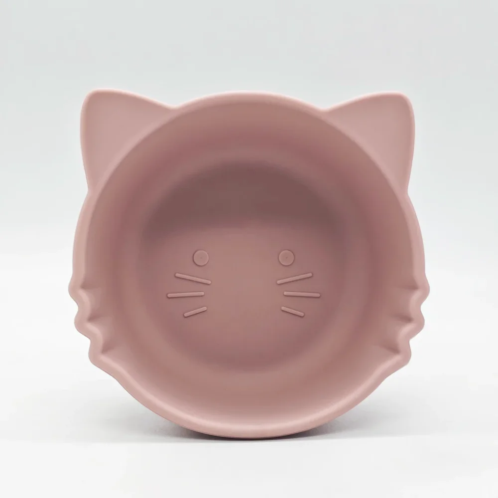 Bowl Gatito Silicona