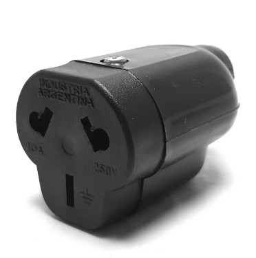 FICHA HEMBRA C/NEUTRO AXIAL NEGRO