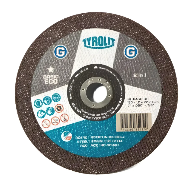 Disco Corte Tyrolit Basic Eco Ø 180 X 1,6 Mm Amoladora 7''
