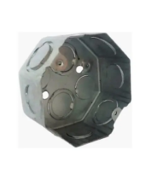 Caja octagonal chapa
