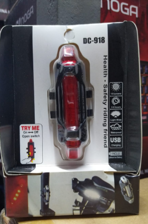 Luz para bicicleta DC-918