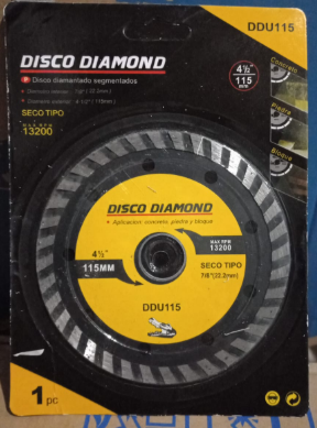 Disco DIAMOND 4 1/2 115MM