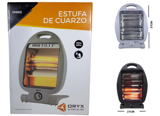 Estufa de cuarzo Oryx