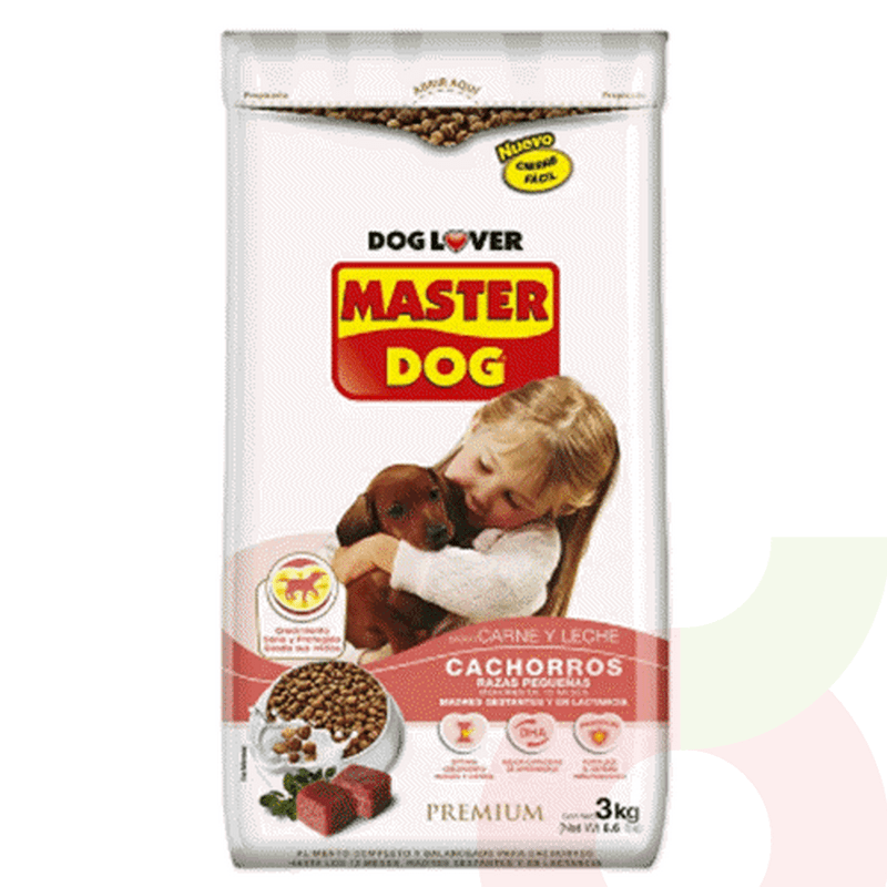 MASTER DOG CACHORRO RAZA PEQUEÑA 8KG