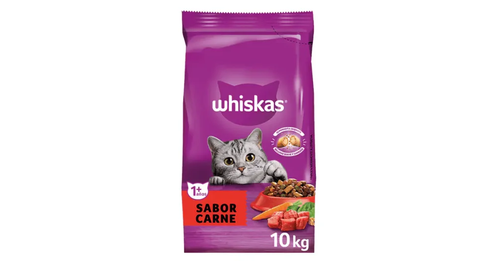 WHISKAS ADULTO CARNE Y PESCADO 10KG
