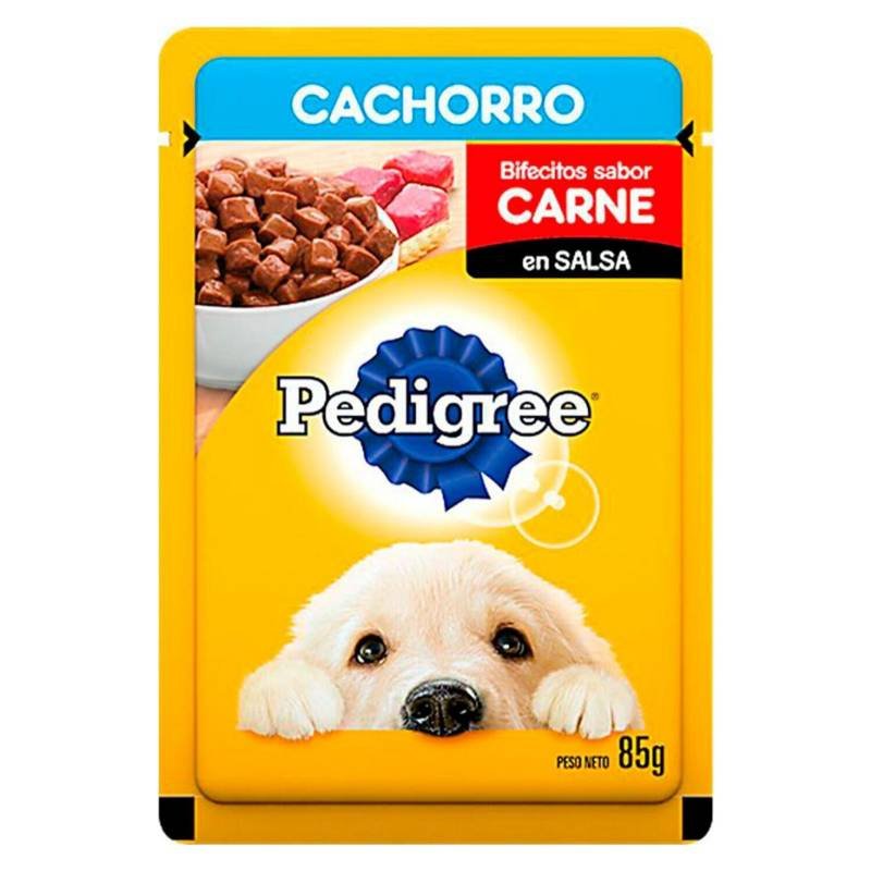 SACHET PEDIGREE CACHORRO SABOR CARNE 85GR