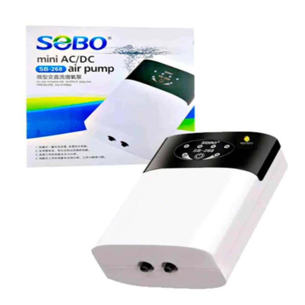BOMBA DE AIRE RECARGABLE 1 SALIDA 3L/MIN