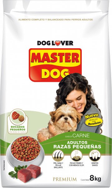 MASTER DOG ADULTO RAZA PEQUEÑA 8KG