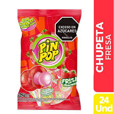PIN POP FRESA *24UNDS