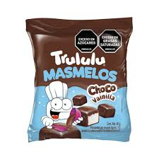 MASMELOS TRULULU CHOCO VAINILLA *50G