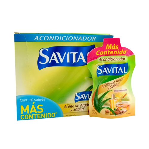 ACONDICIONADOR ACEITE DE ARGAN Y SAVILA *22 ML