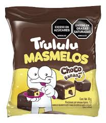 MASMELOS TRULULU CHOCO BANANA *50GR