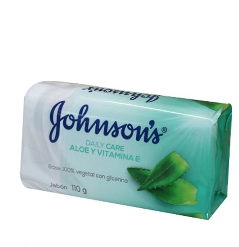 JABON JOHNSONS ALOE Y VITAMINA E