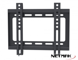 SOPORTE TV/ MONITOR FIJO 23 A 43 NETMAK | HASTA 30KG