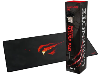 Mouse Pad Gamer Havit Gamenote Hv-mp861 Xl 30x70cm Black/red