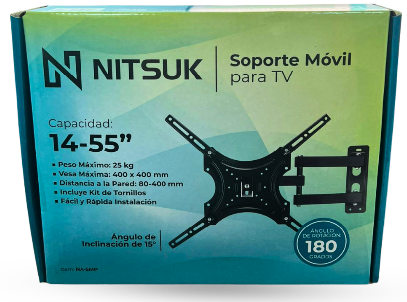 NA-SMP SOPORTE MOVIL CON BRAZO P/TV 14"-55"