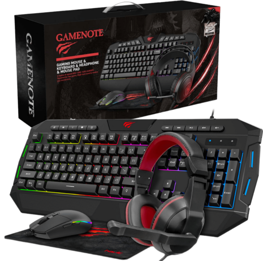 COMBO GAMER GAMENOTE 4EN1 HAVIT