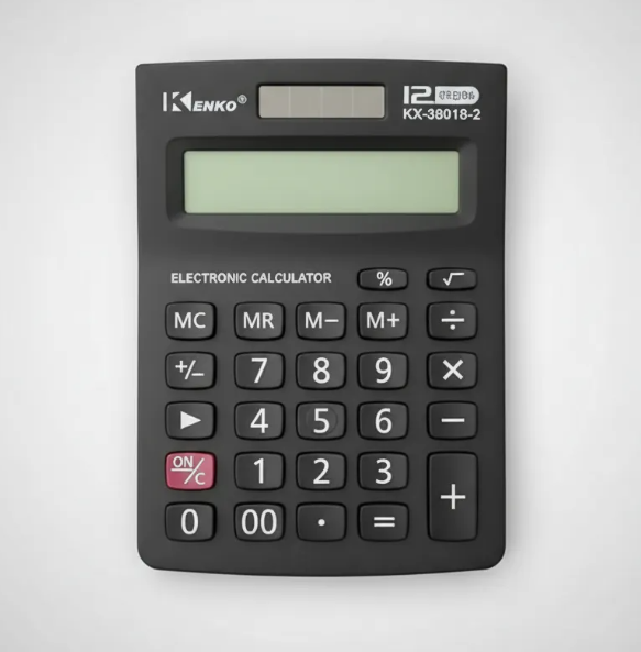 CALCULADORA ELECTRONICA 12DIGITOS KENKO