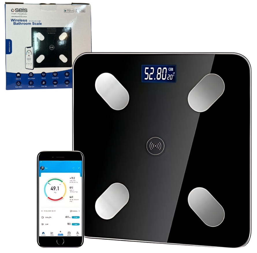 BALANZA DE BAÑO BLUETOOTH SIES
