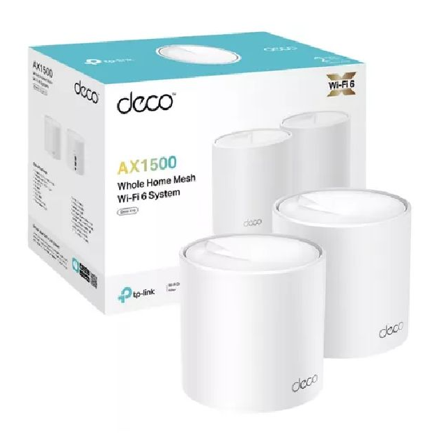 ROUTER MESH TP-LINK DECO X10 AX1500 (PACK X2)