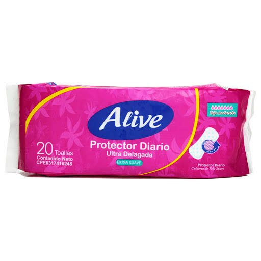 PROTECTOR DIARIO ALIVE X20
