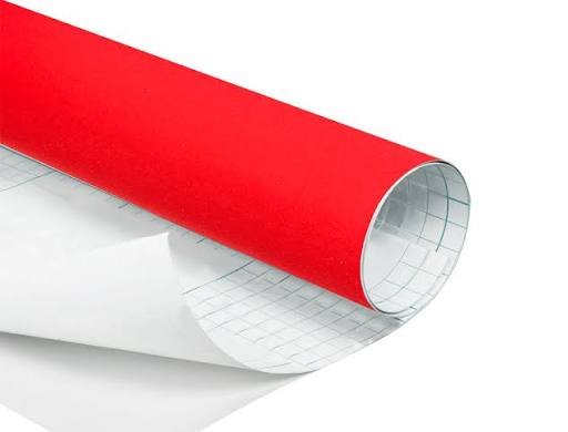PAPEL ADHESIVO ROJO