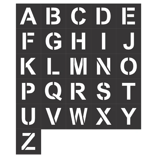 PLANTILLAS LETRAS