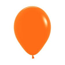 GLOBOS PAQUETE 50 UND NARANJA