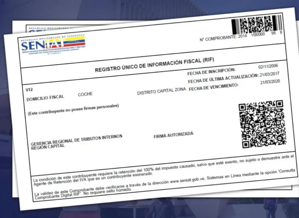 RENOVACION DE RIF