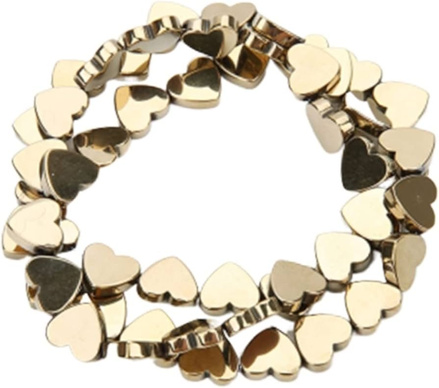 PULSERA DE CORAZON DORADA