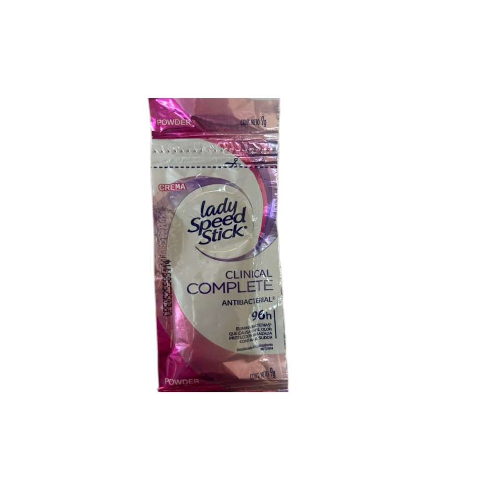 DESODORANTE CLINICAL DAMA LADY SPEED STICK 9G.