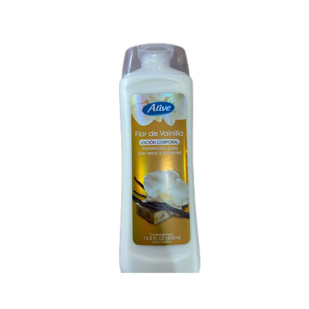 CREMA CORPORAL ALIVE 400G. VAINILLA