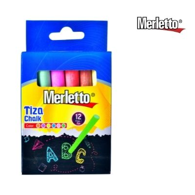 TIZA DE COLORES MERLETTO