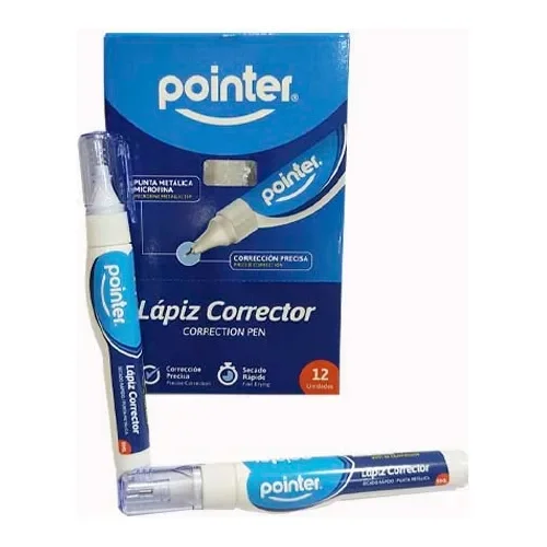 CORRECTOR LIQUIDO LÁPIZ POINTER