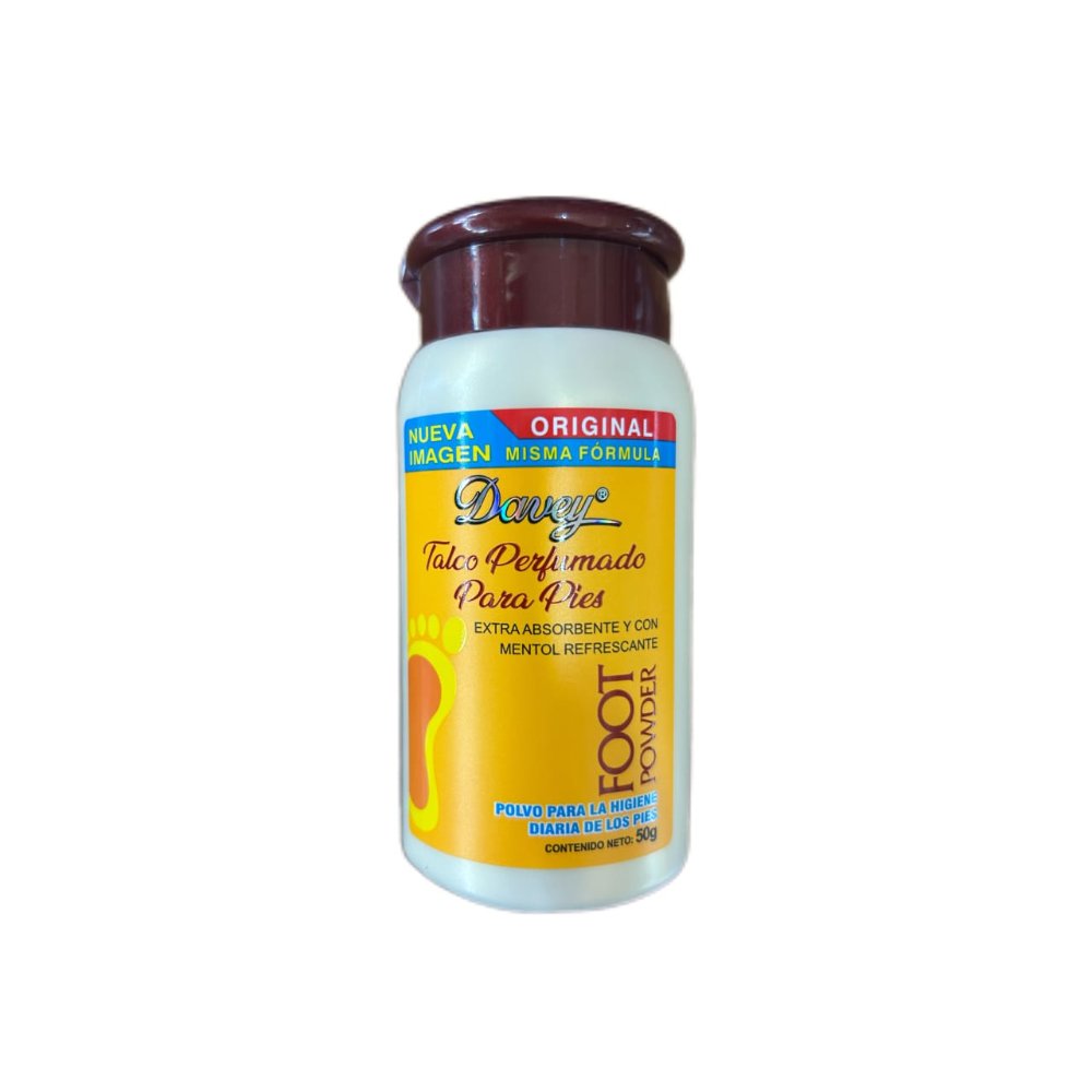 TALCO PARA PIE DAVEY 50G.