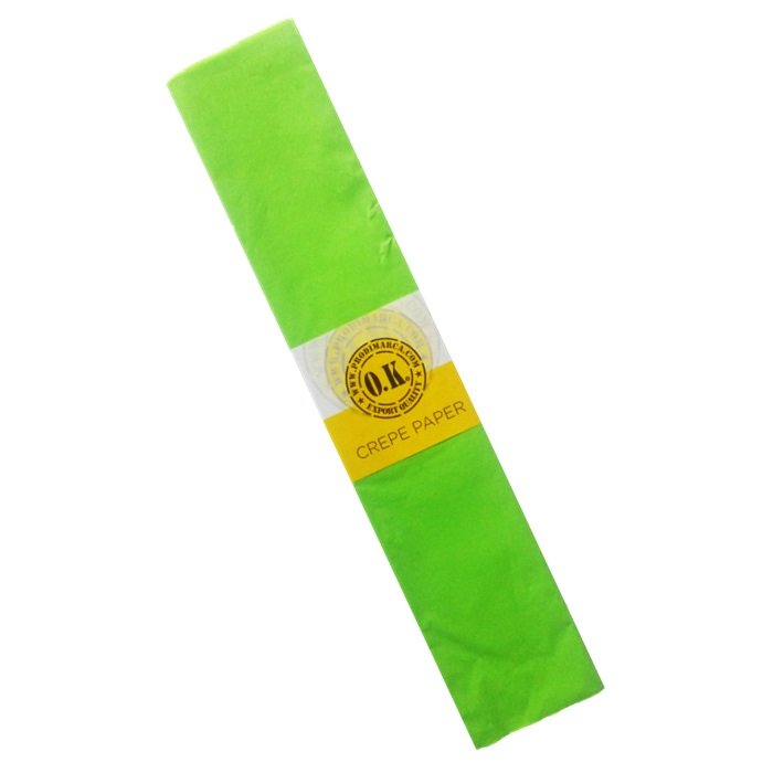 PAPEL CREPE VERDE MANZANA