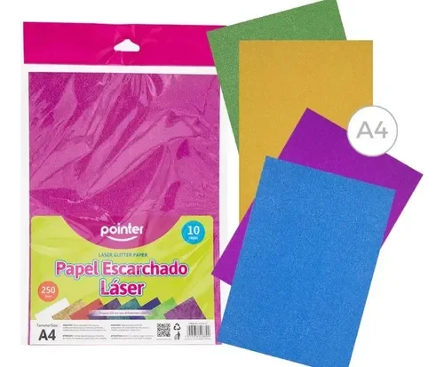 PAPEL ESCARCHADO LASER