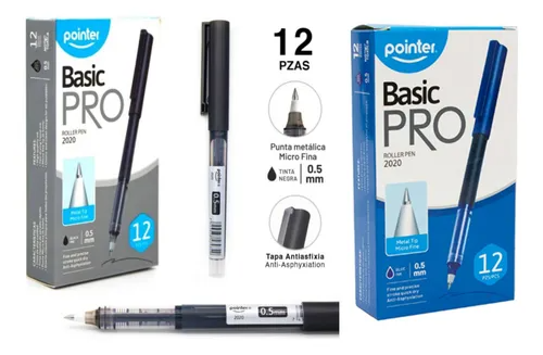 BOLIGRAFO BASIC PRO ROLLER PEN NEGRO