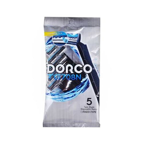 AFEITADORA DORCO HOMBRE PAQ X5